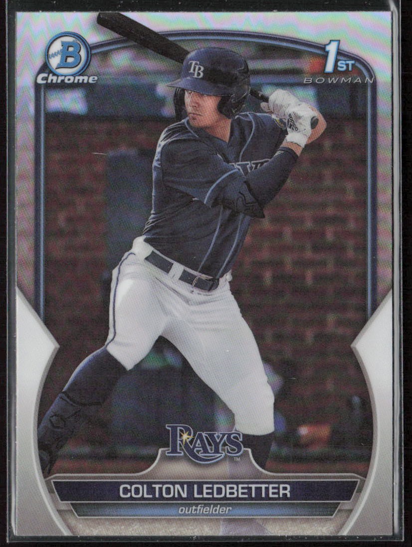2023 Bowman Draft Colton Ledbetter Chrome Refractor