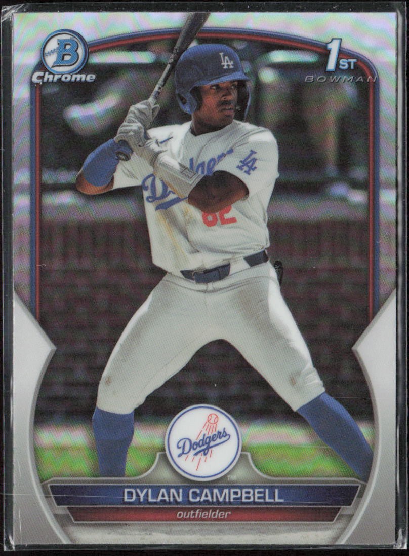 2023 Bowman Draft Dylan Campbell Chrome Refractor