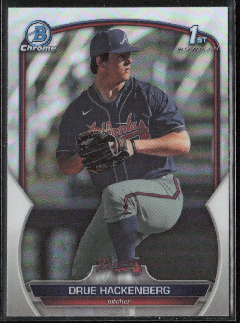 2023 Bowman Draft Drue Hackenberg Chrome Refractor