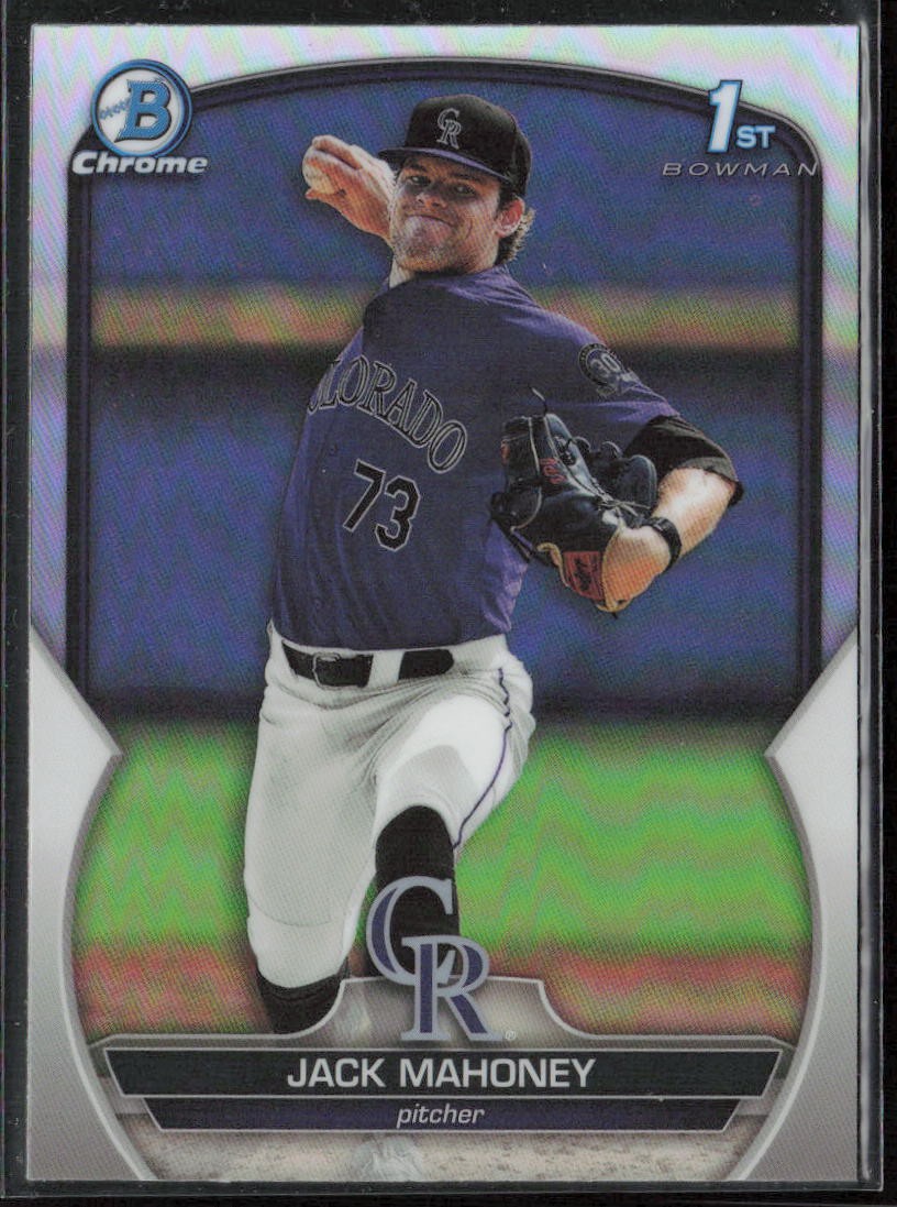 2023 Bowman Draft Jack Mahoney Chrome Refractor