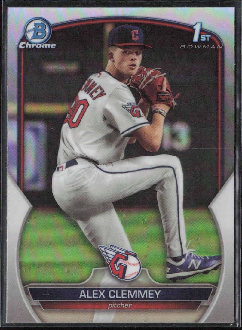 2023 Bowman Draft Alex Clemmey Chrome Refractor