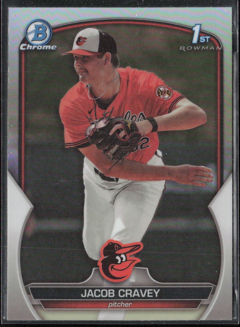 2023 Bowman Draft Jacob Cravey Chrome Refractor