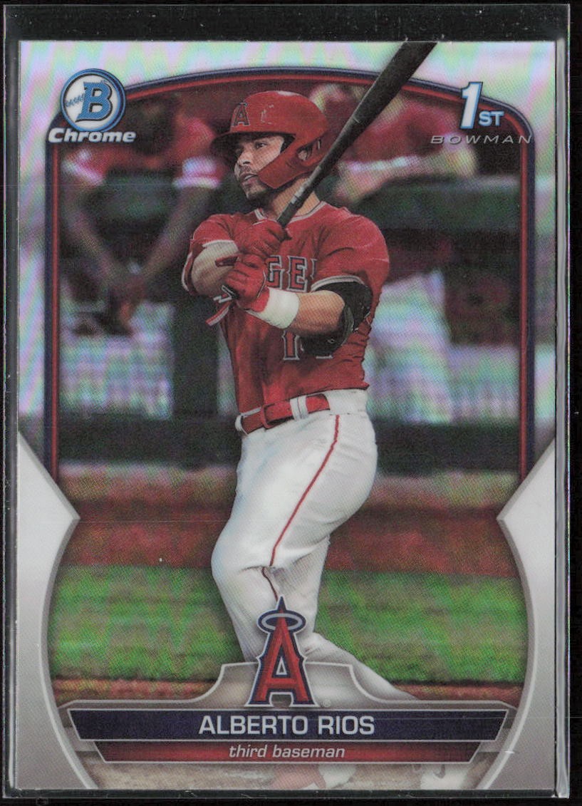 2023 Bowman Draft Alberto Rios Chrome Refractor
