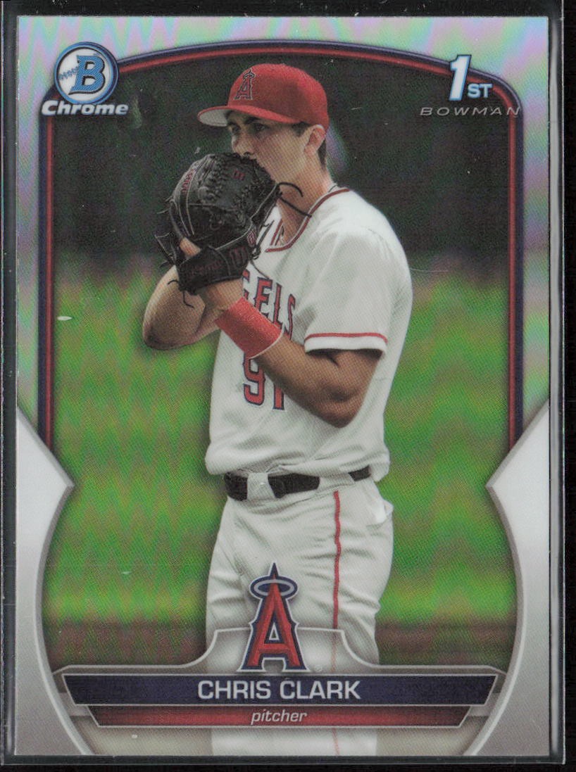 2023 Bowman Draft Chris Clark Chrome Refractor
