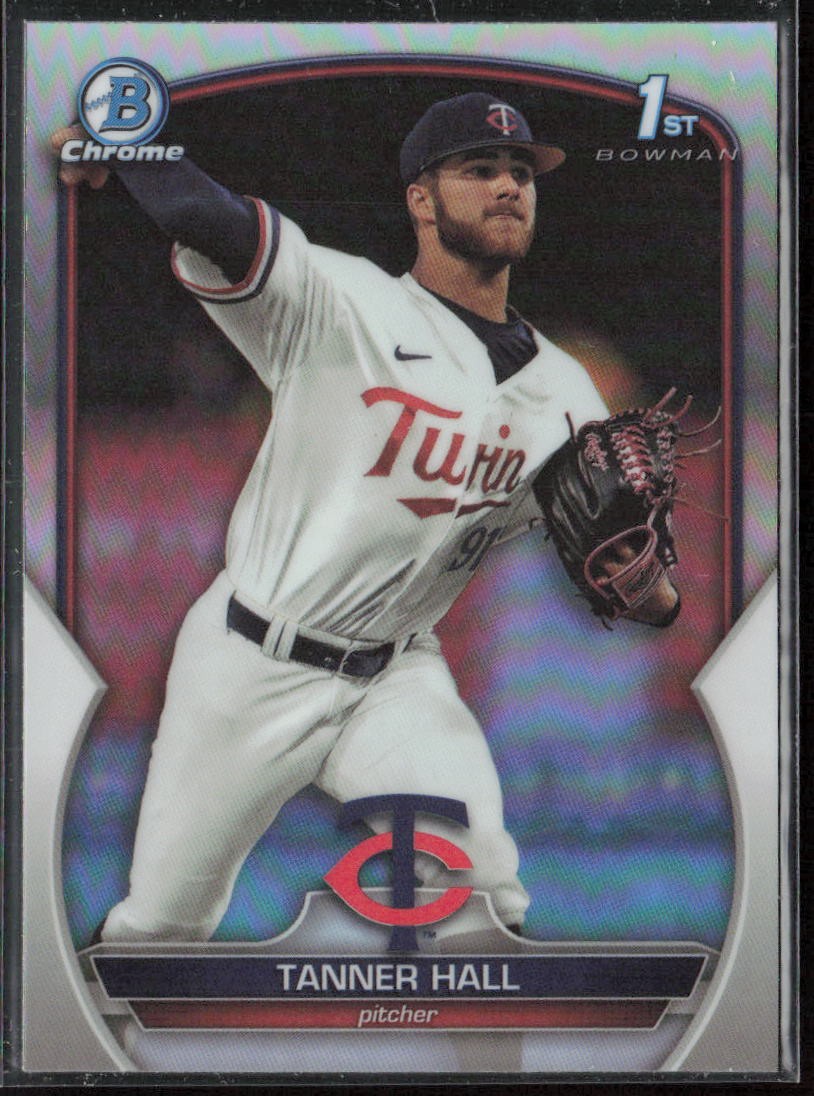 2023 Bowman Draft Tanner Hall Chrome Refractor