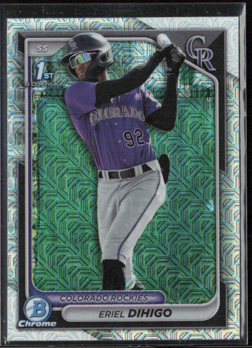 2024 Bowman Chrome Eriel Dihigo Prospects Mojo Refractors