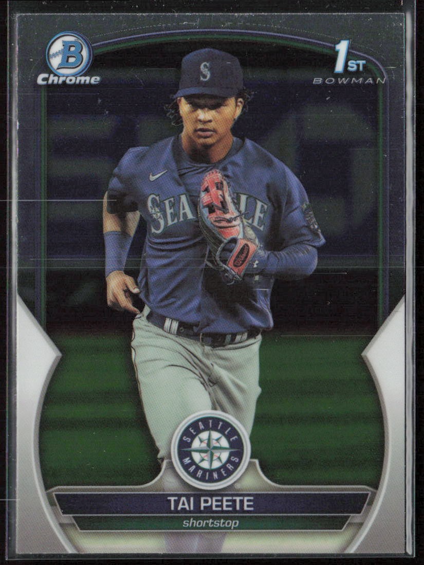 2023 Bowman Draft Tai Peete Chrome