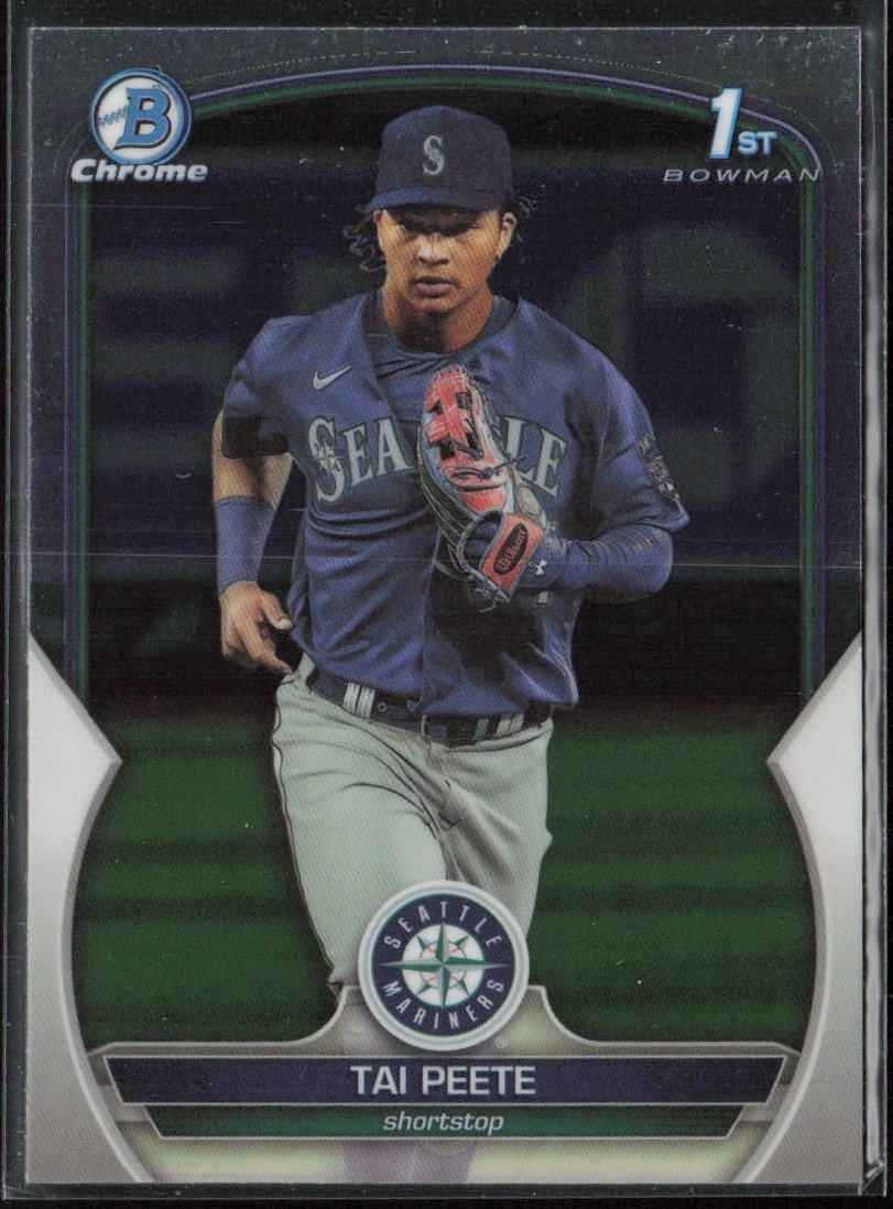2023 Bowman Draft Tai Peete Chrome