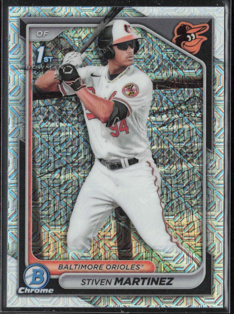 2024 Bowman Chrome Stiven Martinez Prospects Mojo Refractors