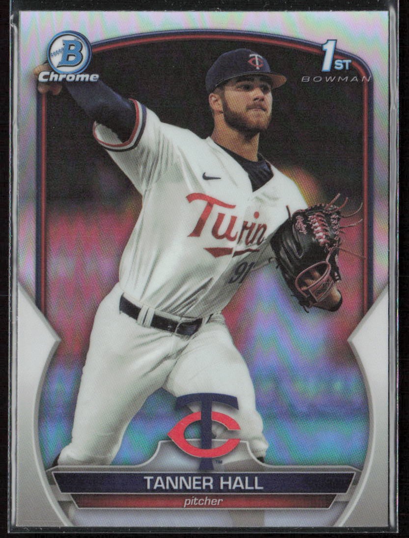 2023 Bowman Draft Tanner Hall Chrome Refractor