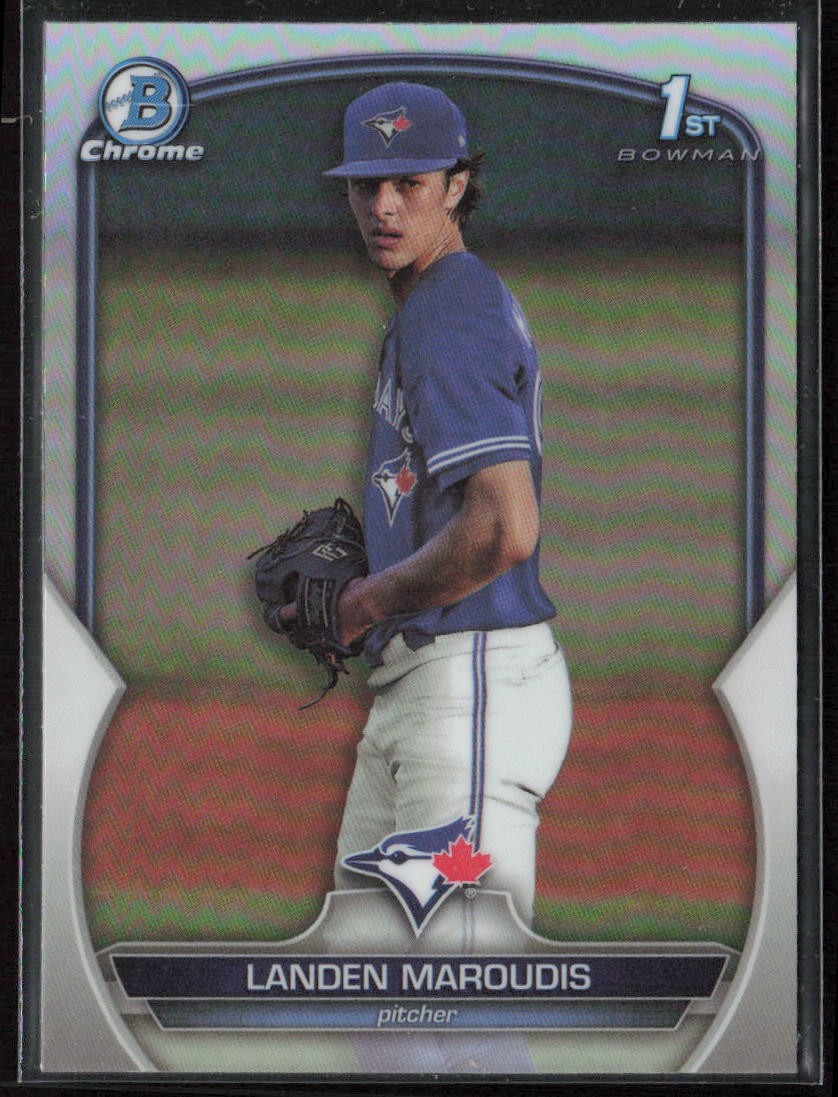 2023 Bowman Draft Landen Maroudis Chrome Refractor
