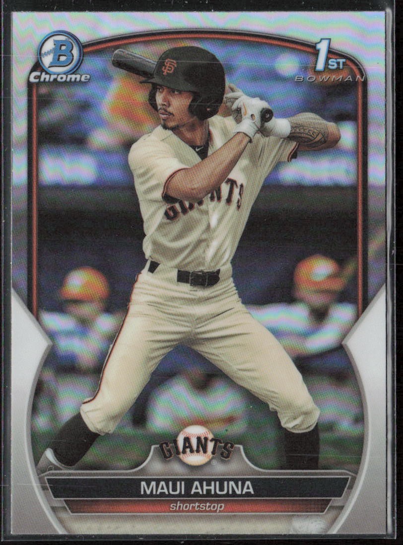 2023 Bowman Draft Maui Ahuna Chrome Refractor