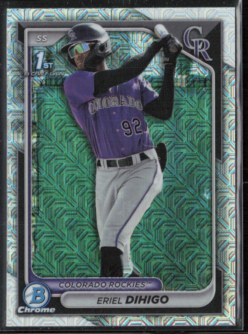 2024 Bowman Chrome Eriel Dihigo Prospects Mojo Refractors