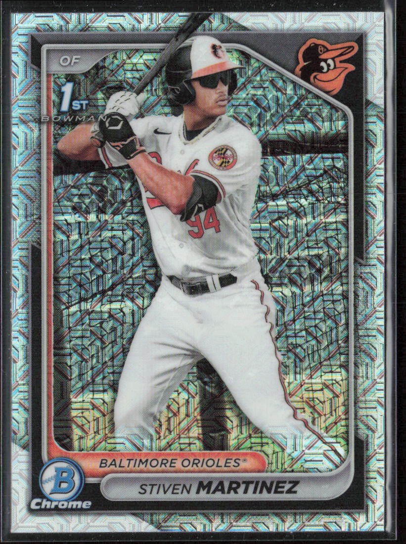 2024 Bowman Chrome Stiven Martinez Prospects Mojo Refractors