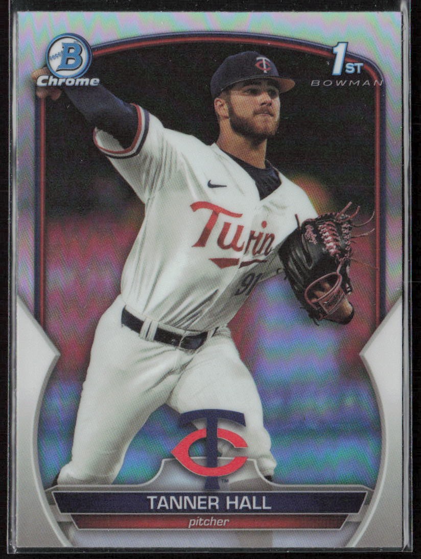 2023 Bowman Draft Tanner Hall Chrome Refractor