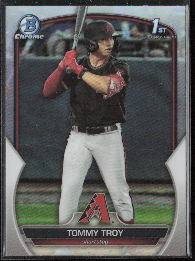 2023 Bowman Draft Tommy Troy Chrome Refractor
