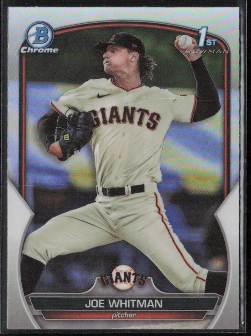 2023 Bowman Draft Joe Whitman Chrome Refractor