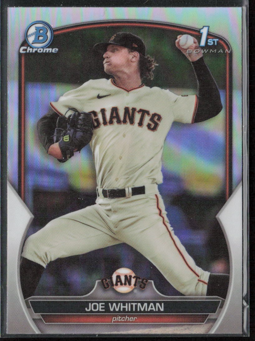2023 Bowman Draft Joe Whitman Chrome Refractor