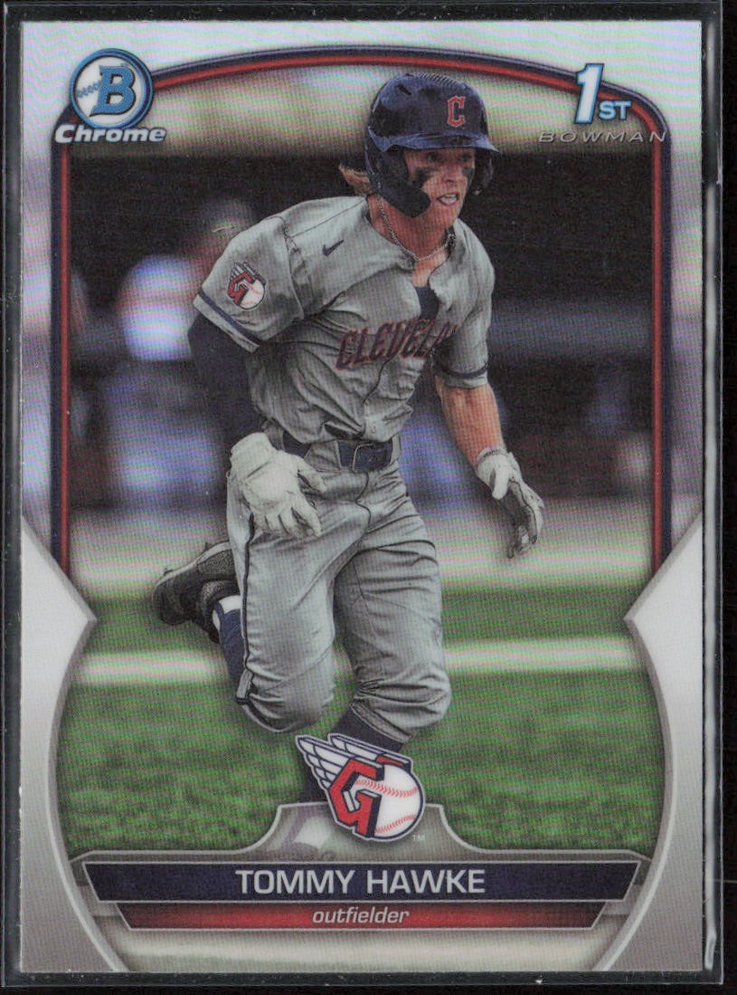 2023 Bowman Draft Tommy Hawke Chrome Refractor