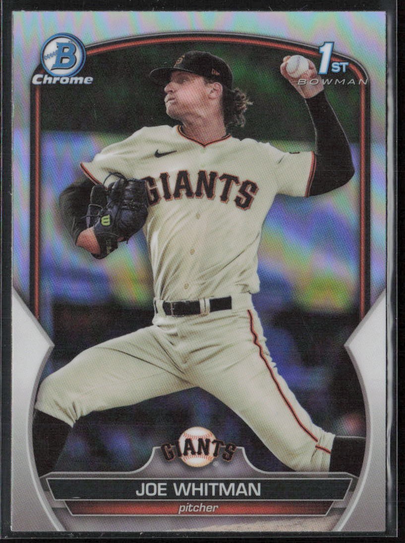 2023 Bowman Draft Joe Whitman Chrome Refractor