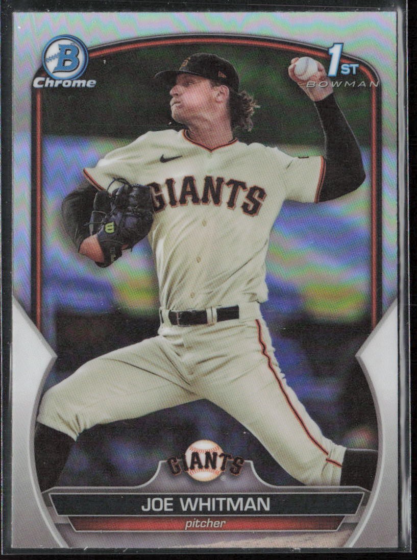2023 Bowman Draft Joe Whitman Chrome Refractor