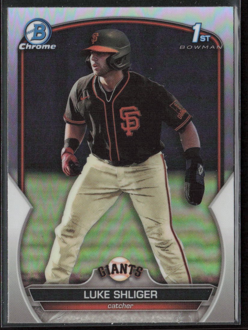 2023 Bowman Draft Luke Shliger Chrome Refractor