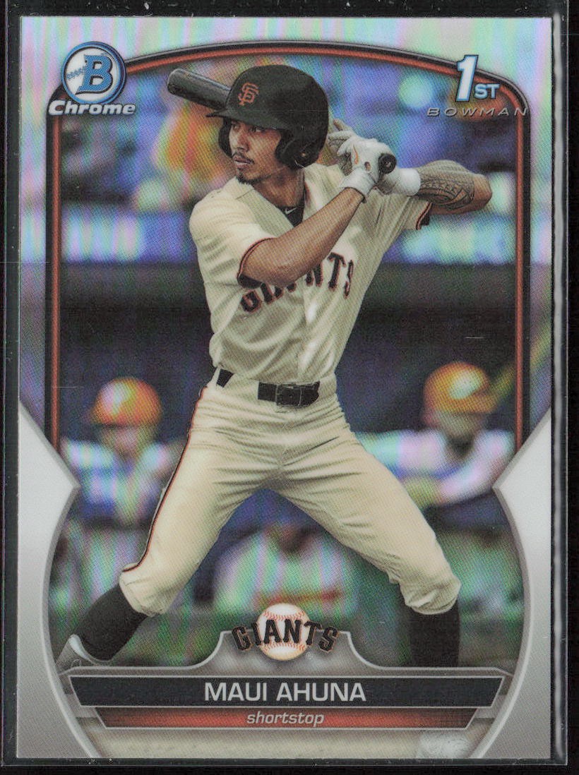 2023 Bowman Draft Maui Ahuna Chrome Refractor