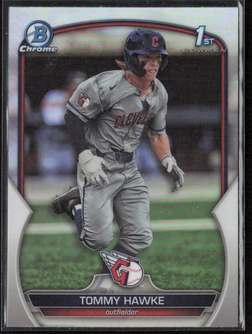 2023 Bowman Draft Tommy Hawke Chrome Refractor