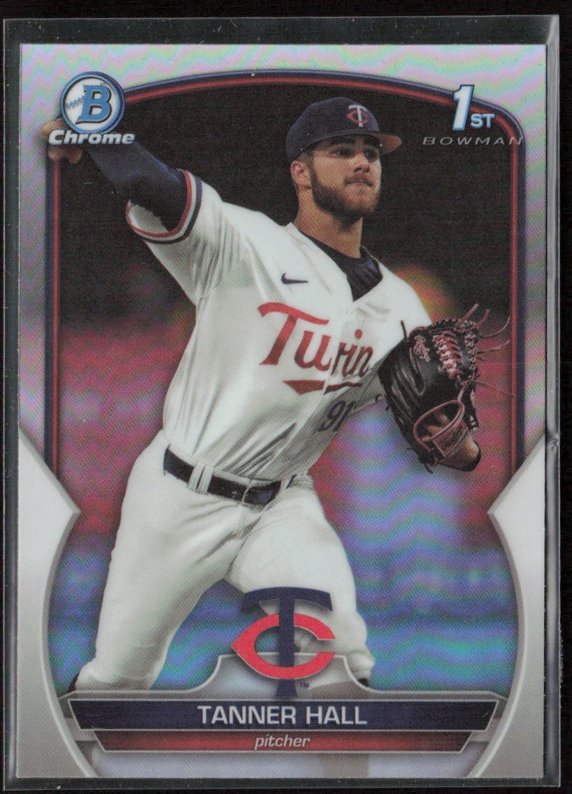 2023 Bowman Draft Tanner Hall Chrome Refractor