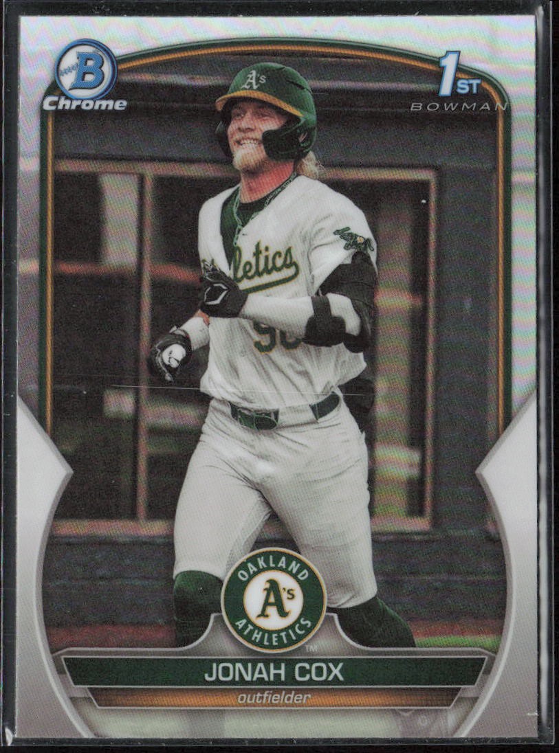 2023 Bowman Draft Jonah Cox Chrome Refractor