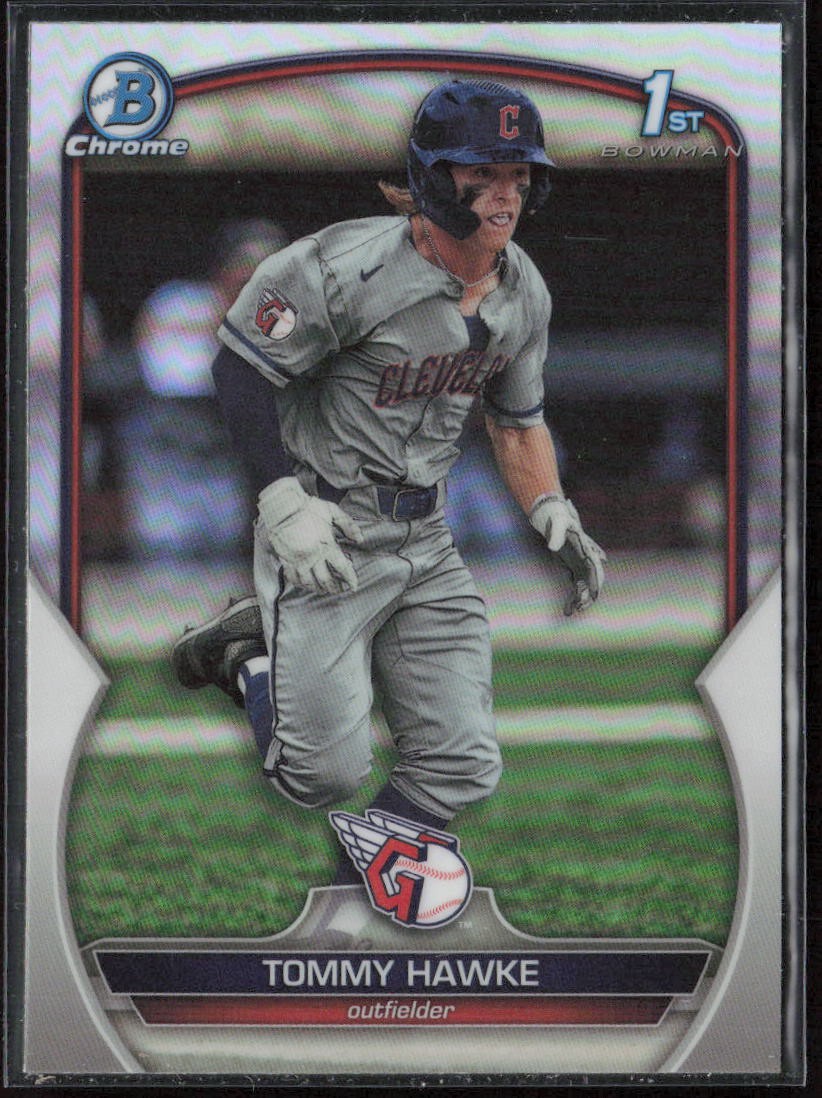 2023 Bowman Draft Tommy Hawke Chrome Refractor