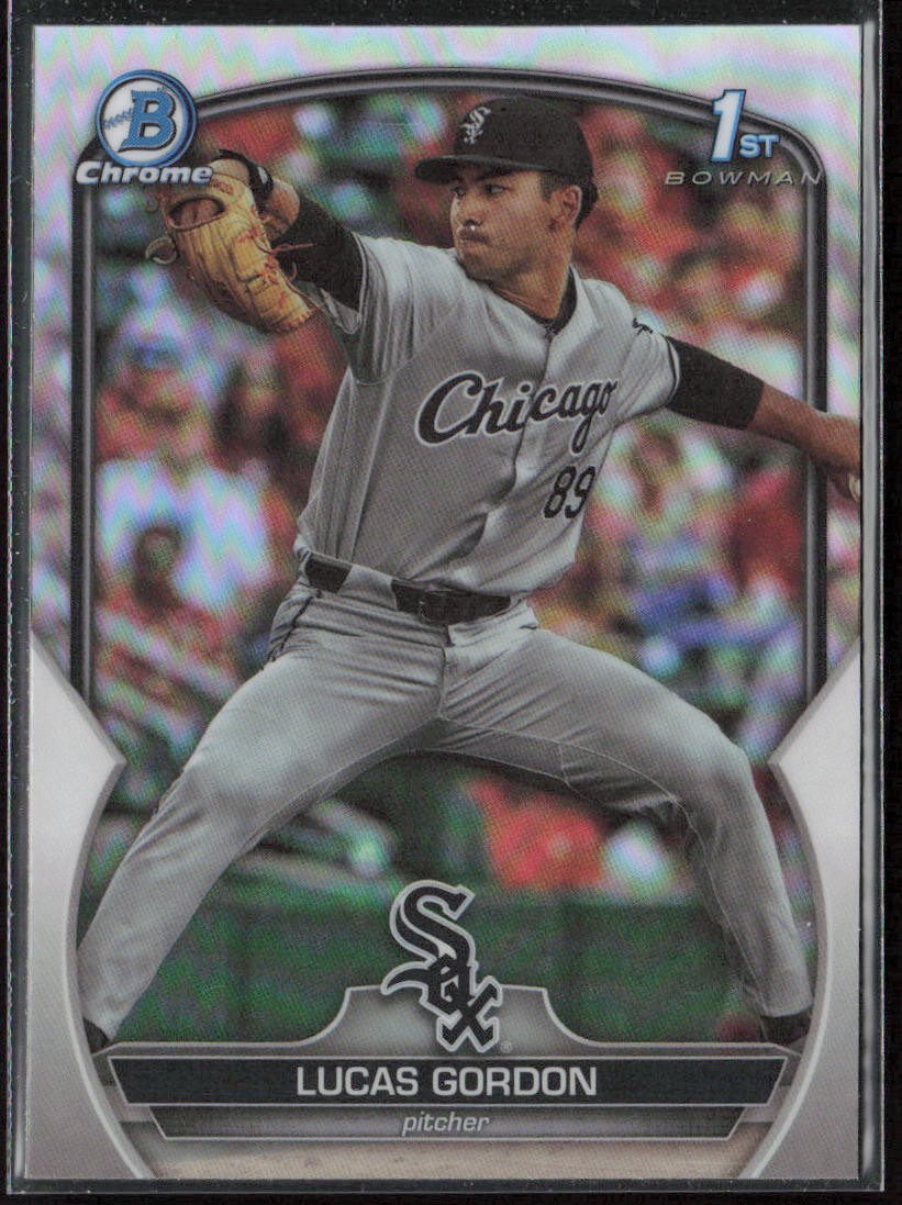 2023 Bowman Draft Lucas Gordon Chrome Refractor