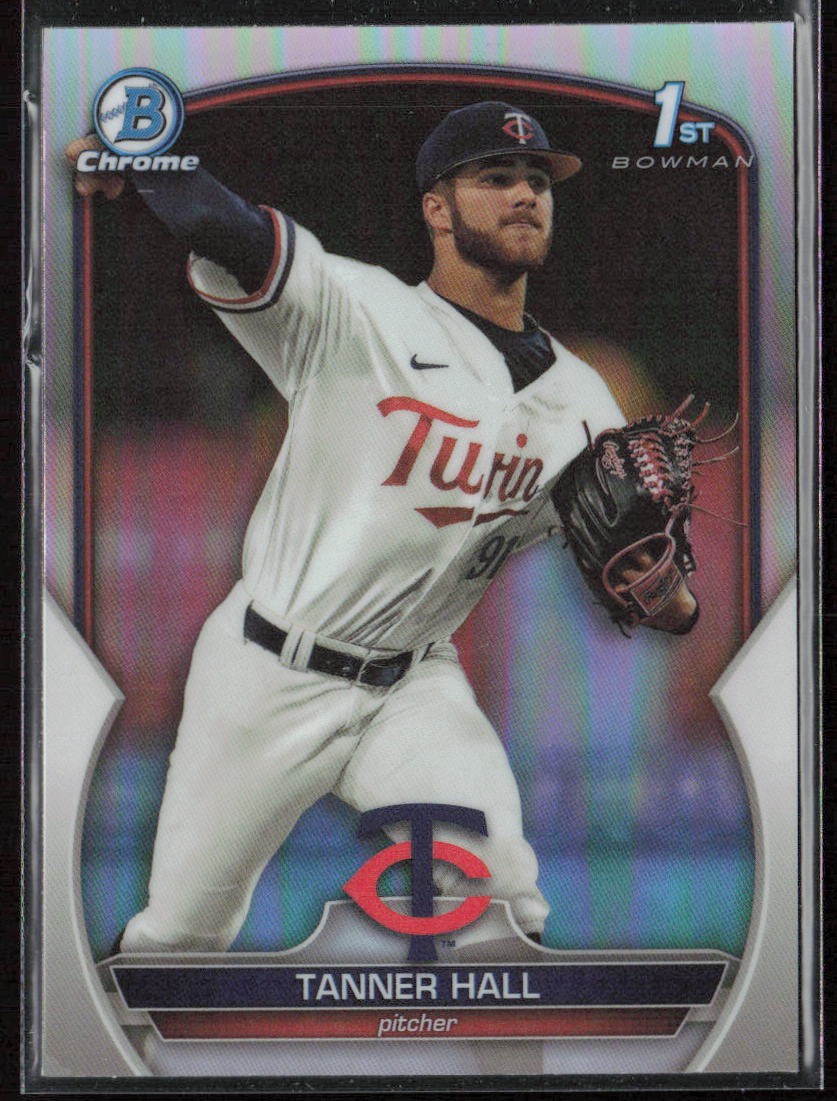 2023 Bowman Draft Tanner Hall Chrome Refractor