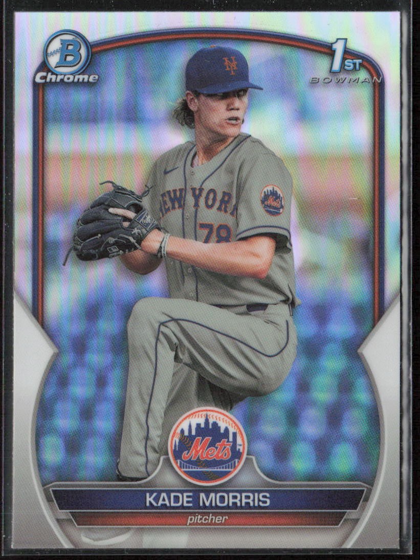 2023 Bowman Draft Kade Morris Chrome Refractor