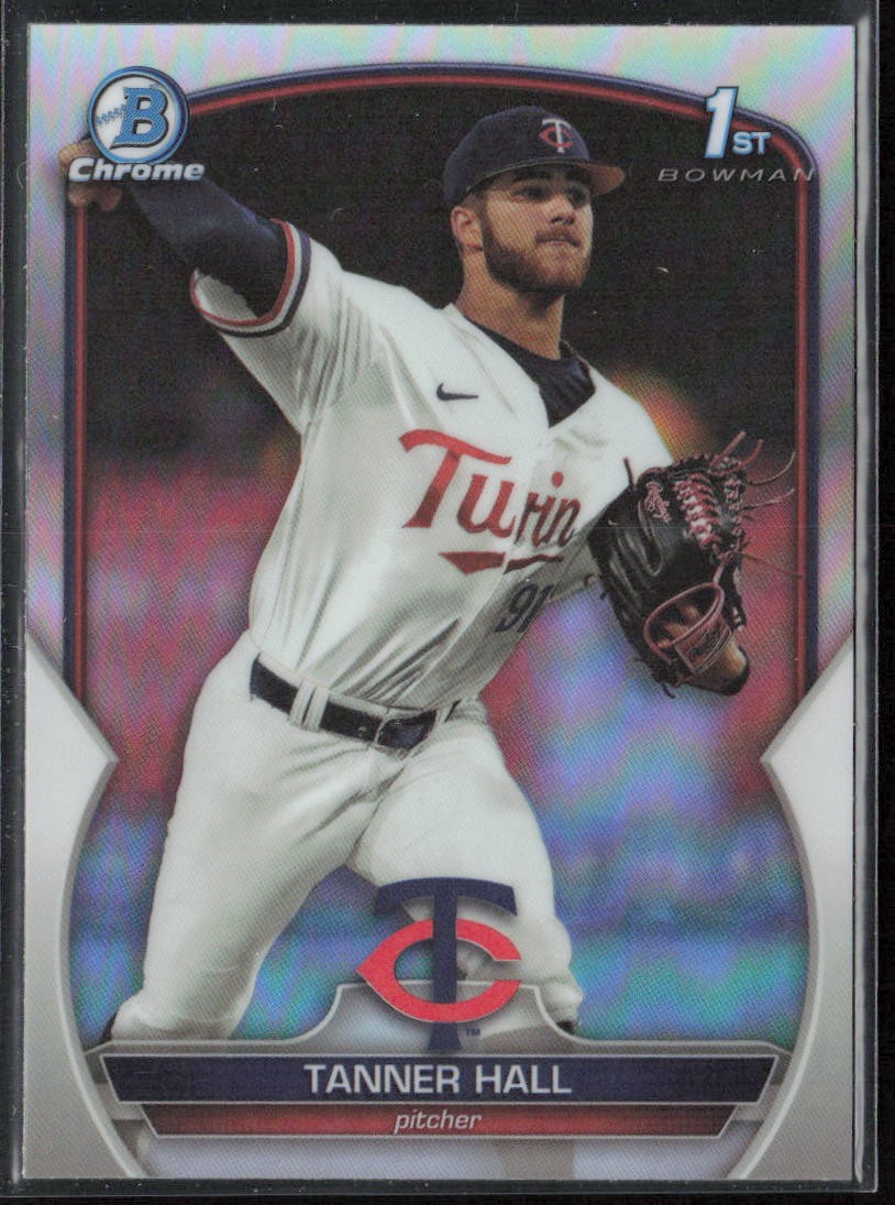 2023 Bowman Draft Tanner Hall Chrome Refractor