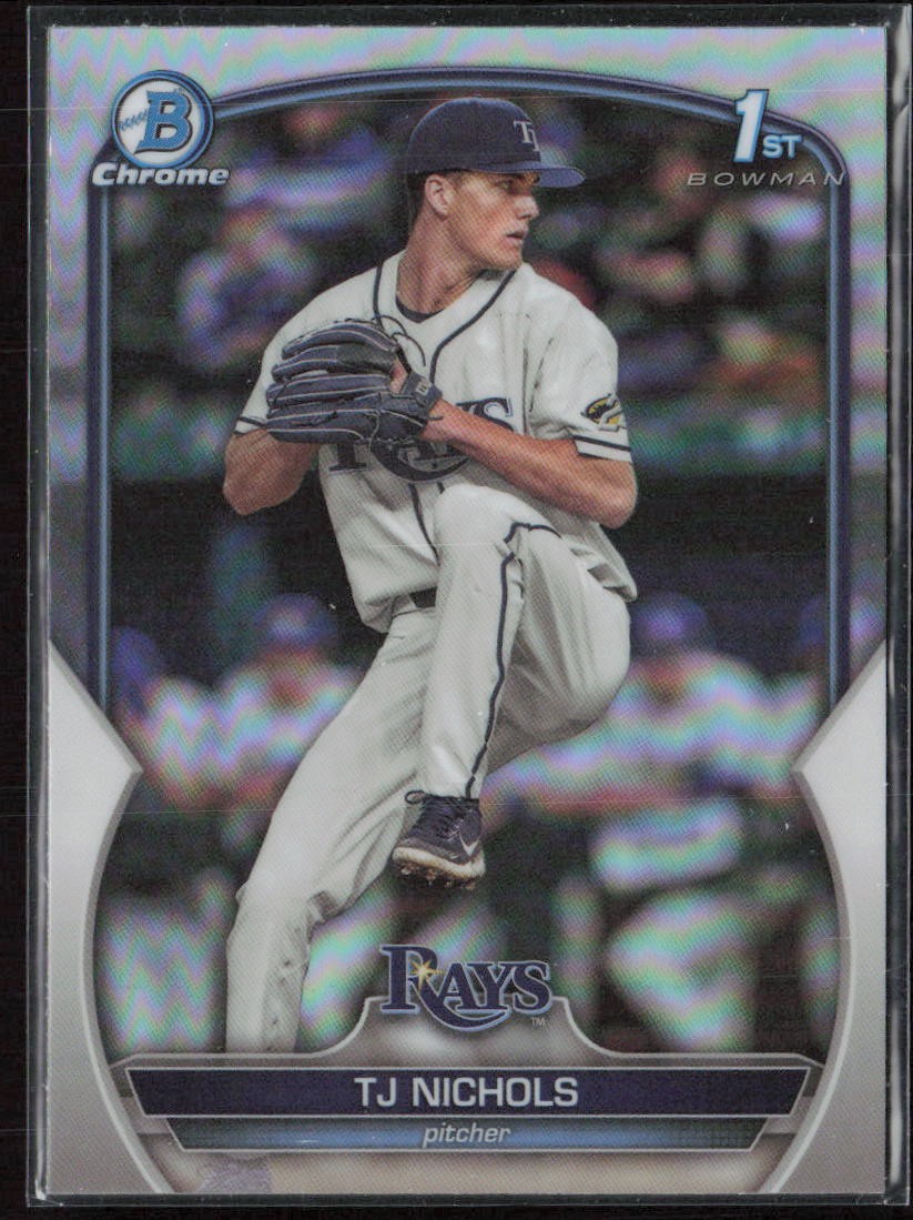 2023 Bowman Draft TJ Nichols Chrome Refractor