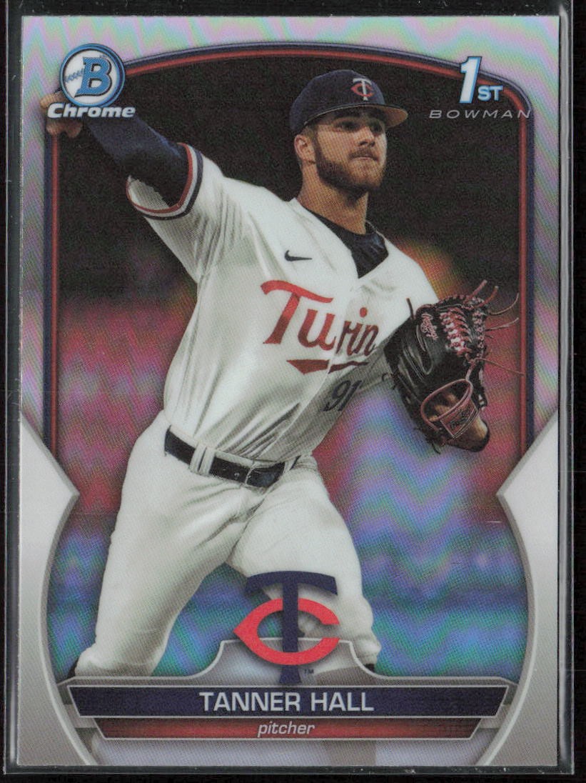 2023 Bowman Draft Tanner Hall Chrome Refractor