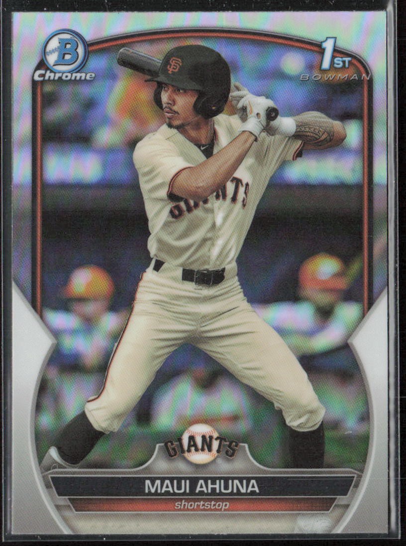 2023 Bowman Draft Maui Ahuna Chrome Refractor