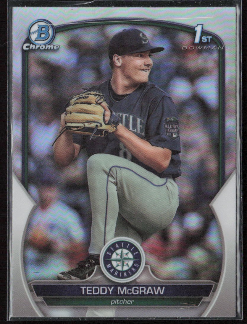 2023 Bowman Draft Teddy McGraw Chrome Refractor