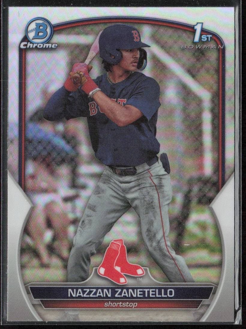 2023 Bowman Draft Nazzan Zanetello Chrome Refractor