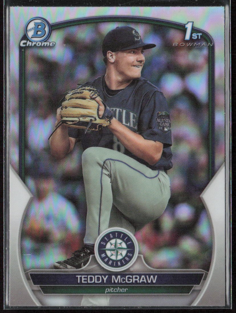 2023 Bowman Draft Teddy McGraw Chrome Refractor