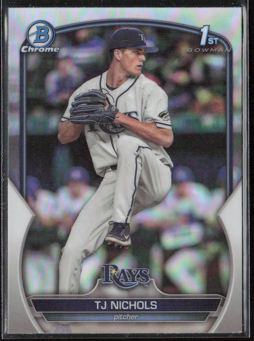 2023 Bowman Draft TJ Nichols Chrome Refractor