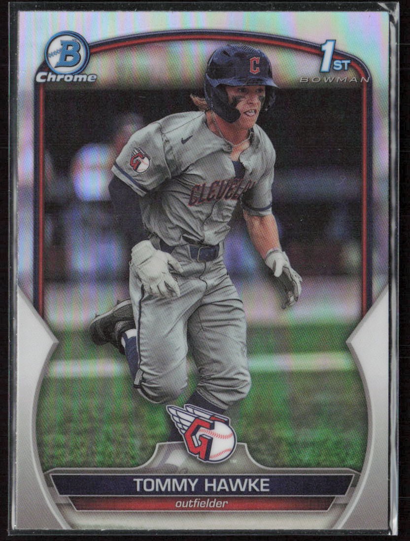 2023 Bowman Draft Tommy Hawke Chrome Refractor
