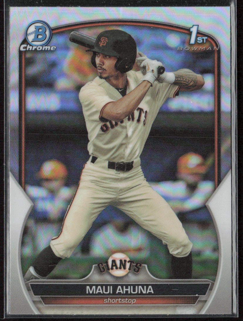 2023 Bowman Draft Maui Ahuna Chrome Refractor