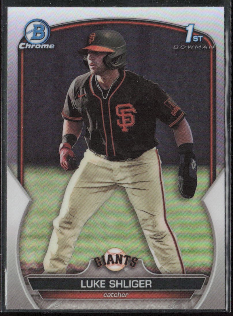 2023 Bowman Draft Luke Shliger Chrome Refractor