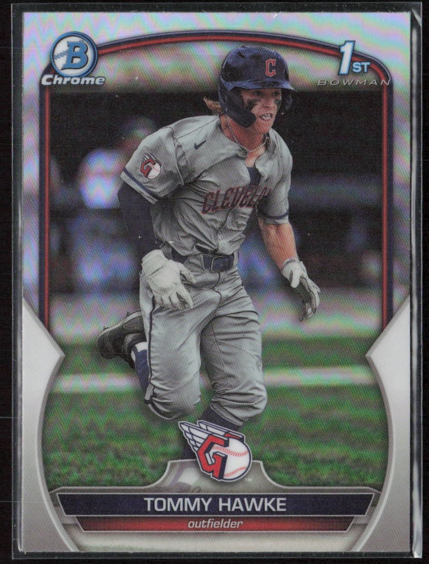 2023 Bowman Draft Tommy Hawke Chrome Refractor