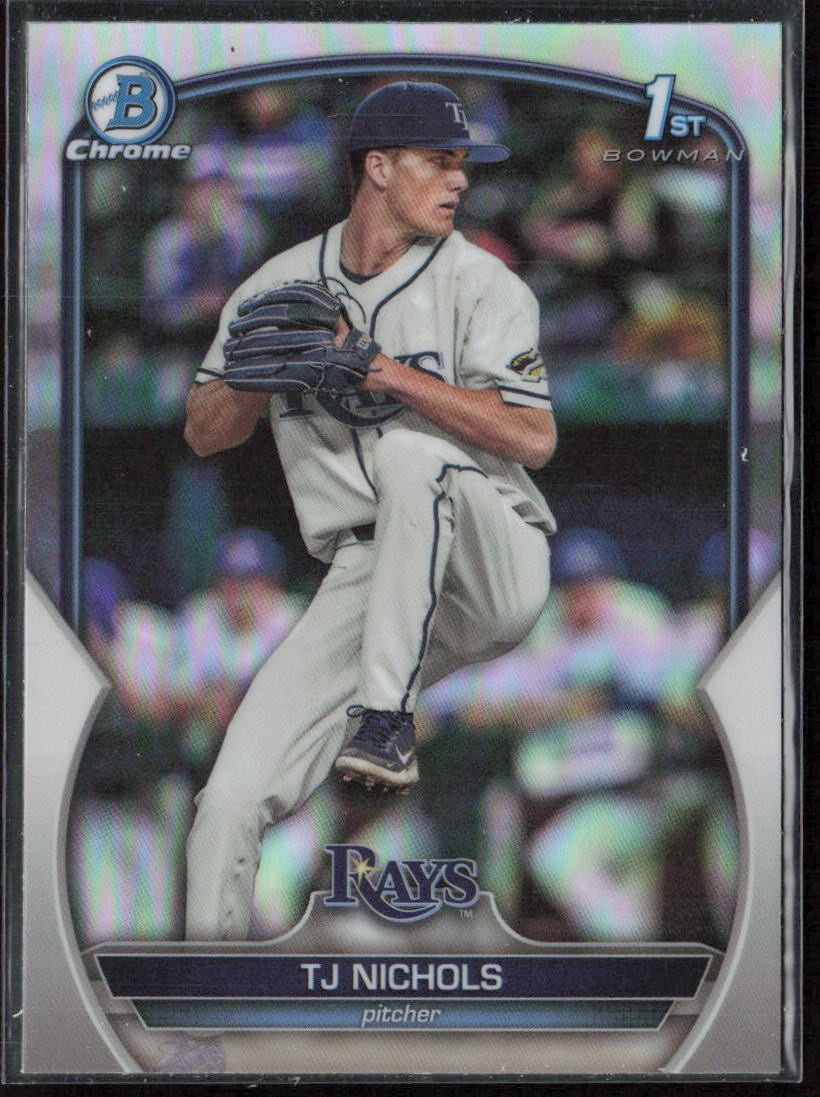 2023 Bowman Draft TJ Nichols Chrome Refractor
