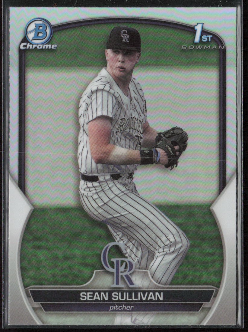 2023 Bowman Draft Sean Sullivan Chrome Refractor