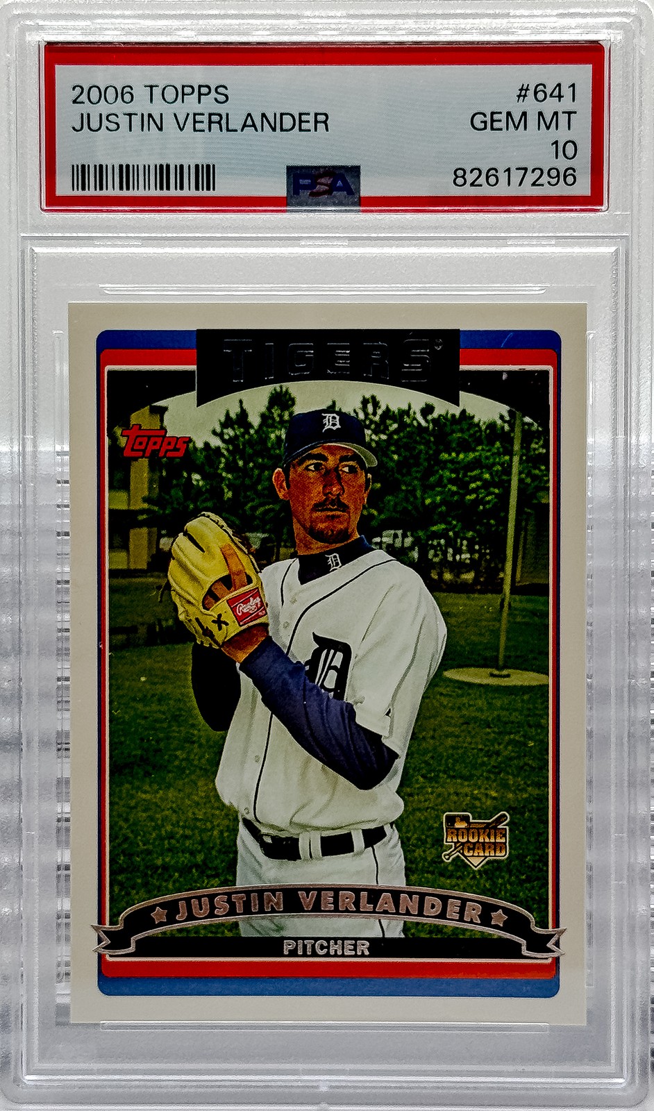 2006 Topps Justin Verlander PSA 10