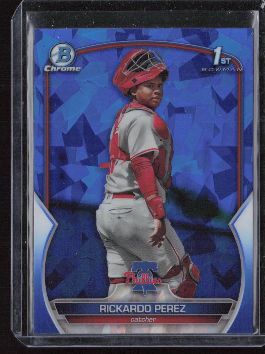 2023 Bowman Sapphire Edition Rickardo Perez